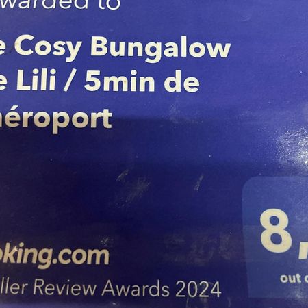 Le Cosy Bungalow De Lili / 5Min De L'Aeroport Les Abymes Exteriör bild