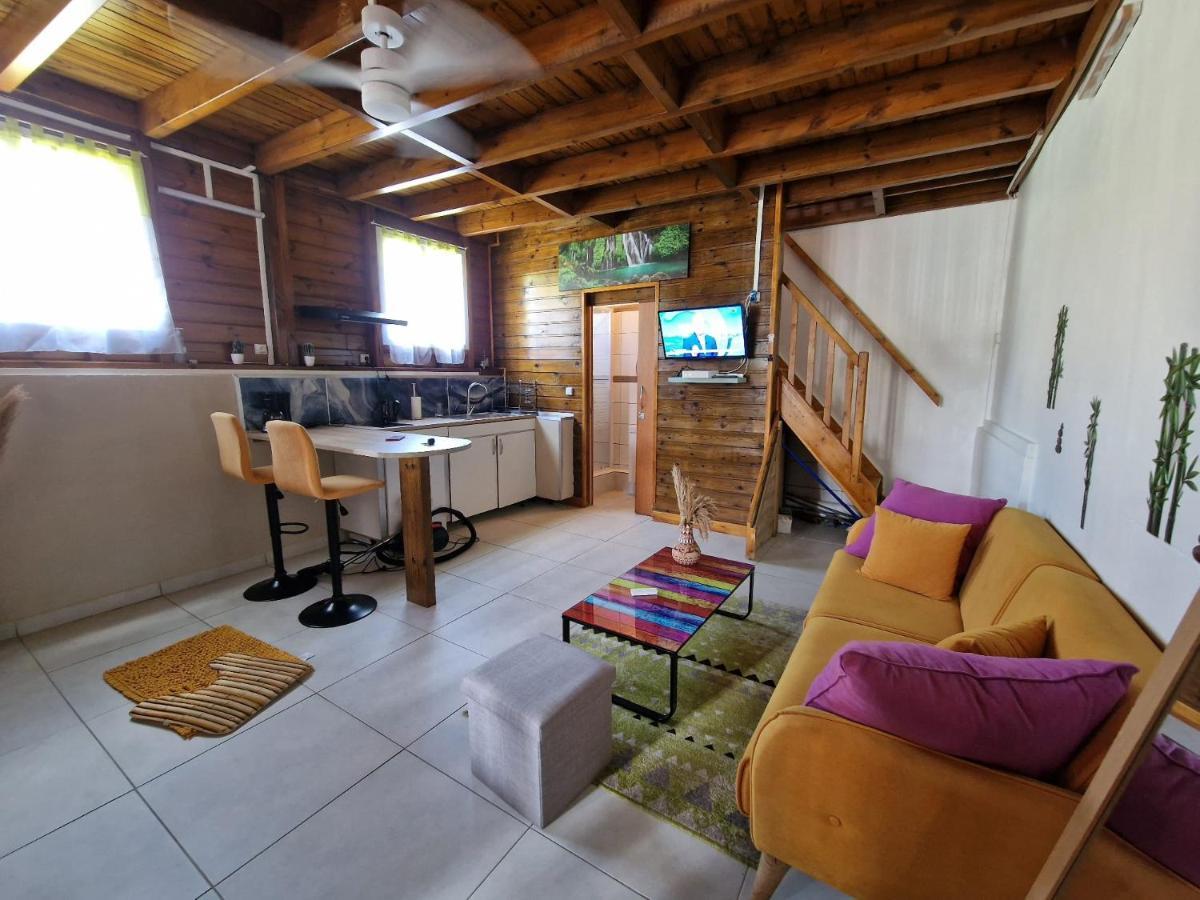 Le Cosy Bungalow De Lili / 5Min De L'Aeroport Les Abymes Exteriör bild