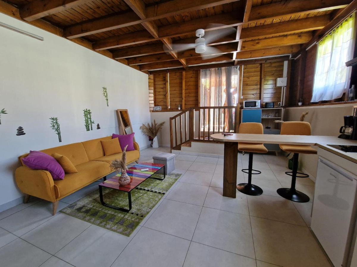 Le Cosy Bungalow De Lili / 5Min De L'Aeroport Les Abymes Exteriör bild