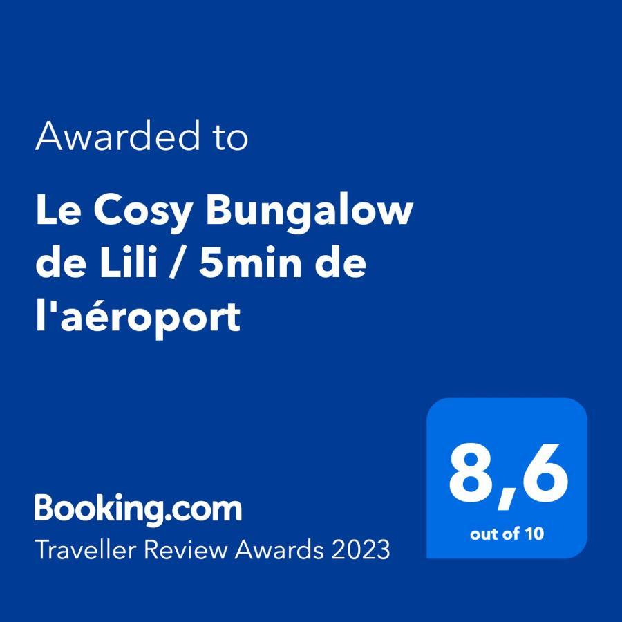 Le Cosy Bungalow De Lili / 5Min De L'Aeroport Les Abymes Exteriör bild