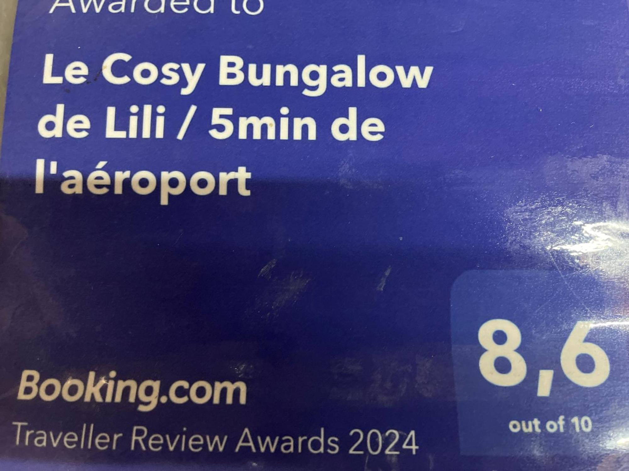 Le Cosy Bungalow De Lili / 5Min De L'Aeroport Les Abymes Exteriör bild